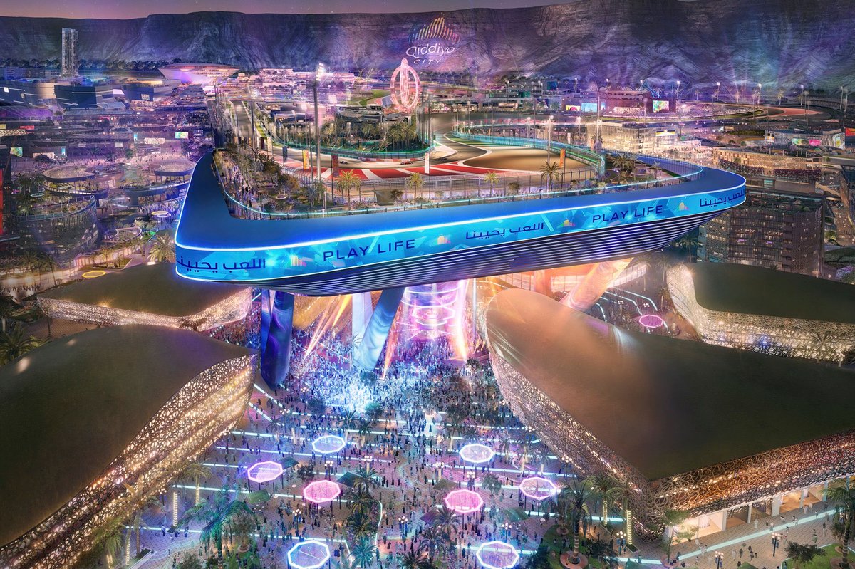 沙特新賽道Qiddiya Speed Park建設進展曝光 2028年F1首秀在即