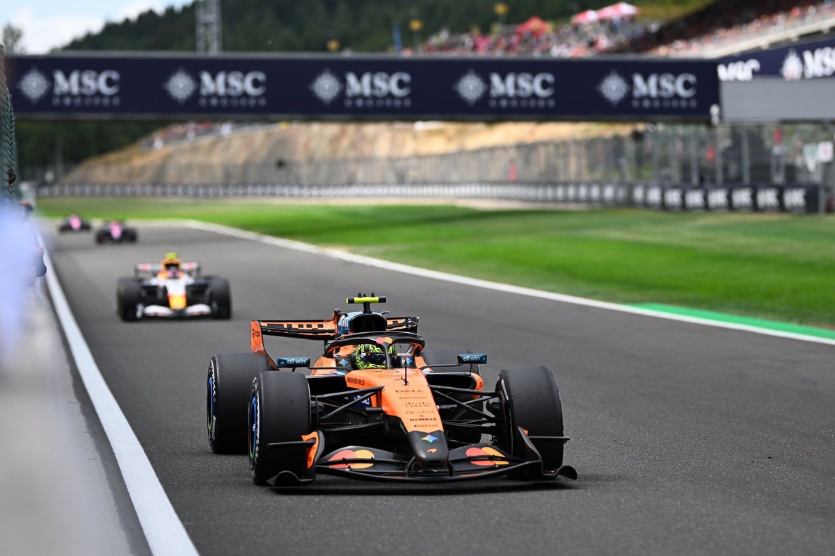 McLaren：Norris 無罰退本可奪二 Belgian GP 速度驚喜