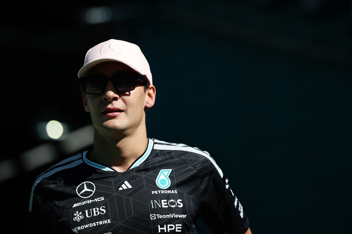 Russell震驚McLaren Ferrari邁阿密短跑排位大躍進