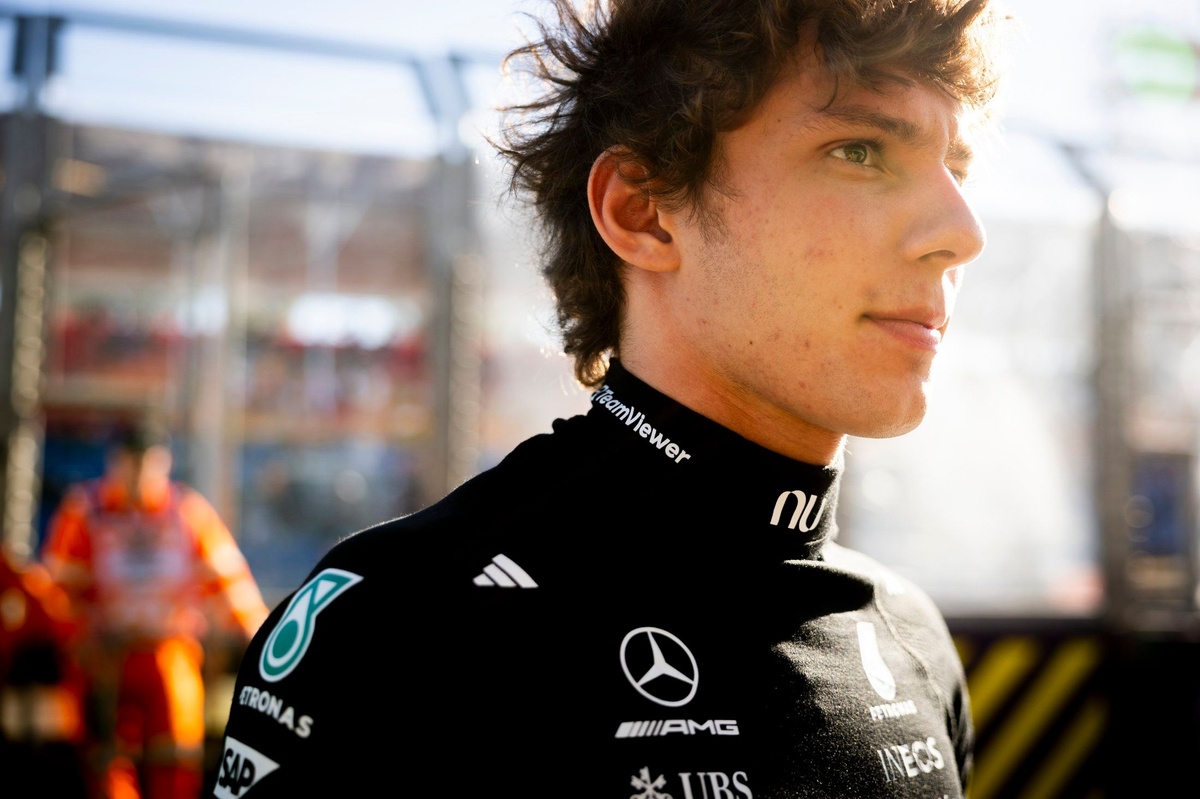 Kimi Antonelli 新秀年一度動搖信心　Mercedes 早升班惹質疑