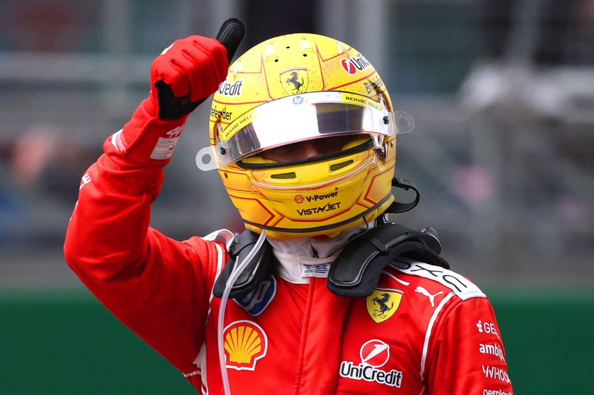 Lewis Hamilton 首個 Ferrari 正賽頒獎台：中國大獎賽成「最享受 F1 賽事之一」