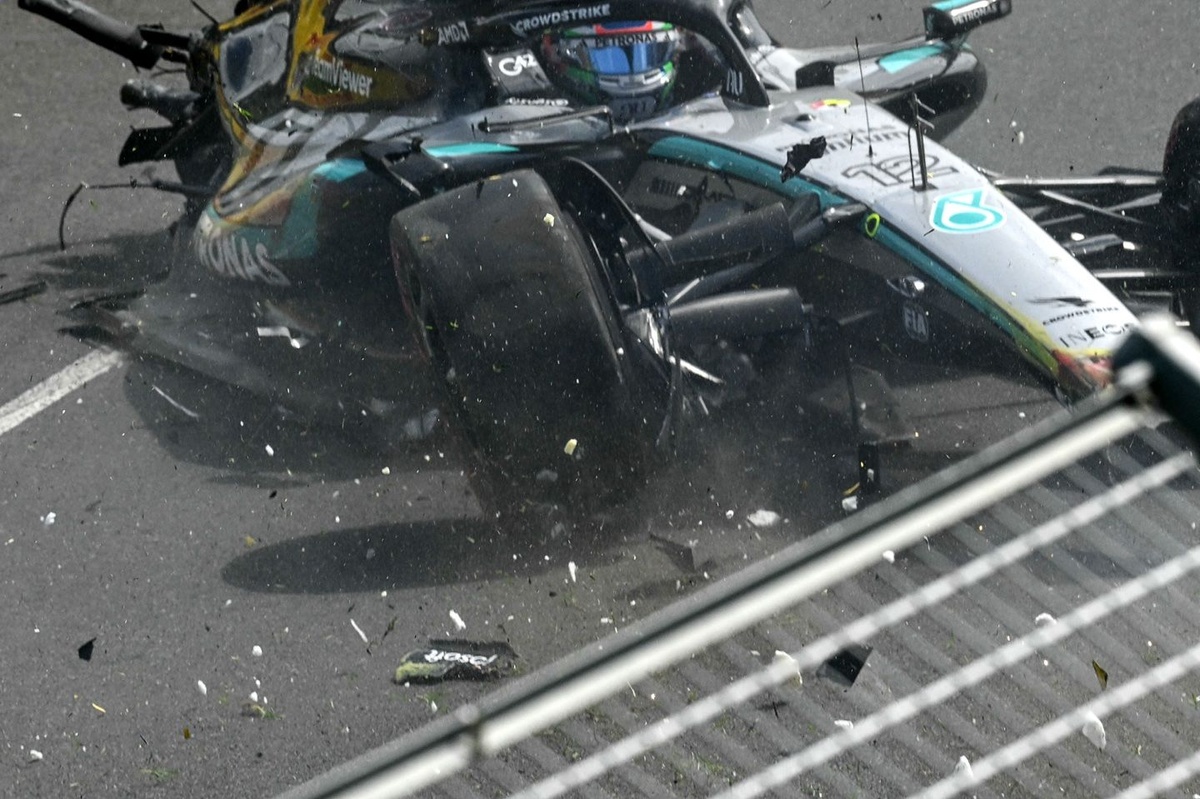 Kimi Antonelli 讚 Mercedes 技師「英雄」 FP3 嚴重撞車後趕修參戰澳洲站排位賽