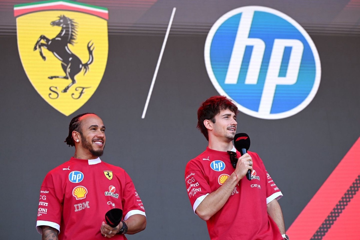 Charles Leclerc 聞 Hamilton 試駕 Ferrari 新電動車爆笑反應瘋傳