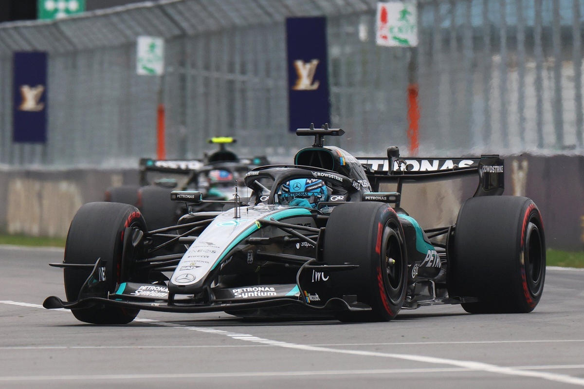 Russell 加拿大站領先時退賽　Mercedes 再陷突發技術噩夢