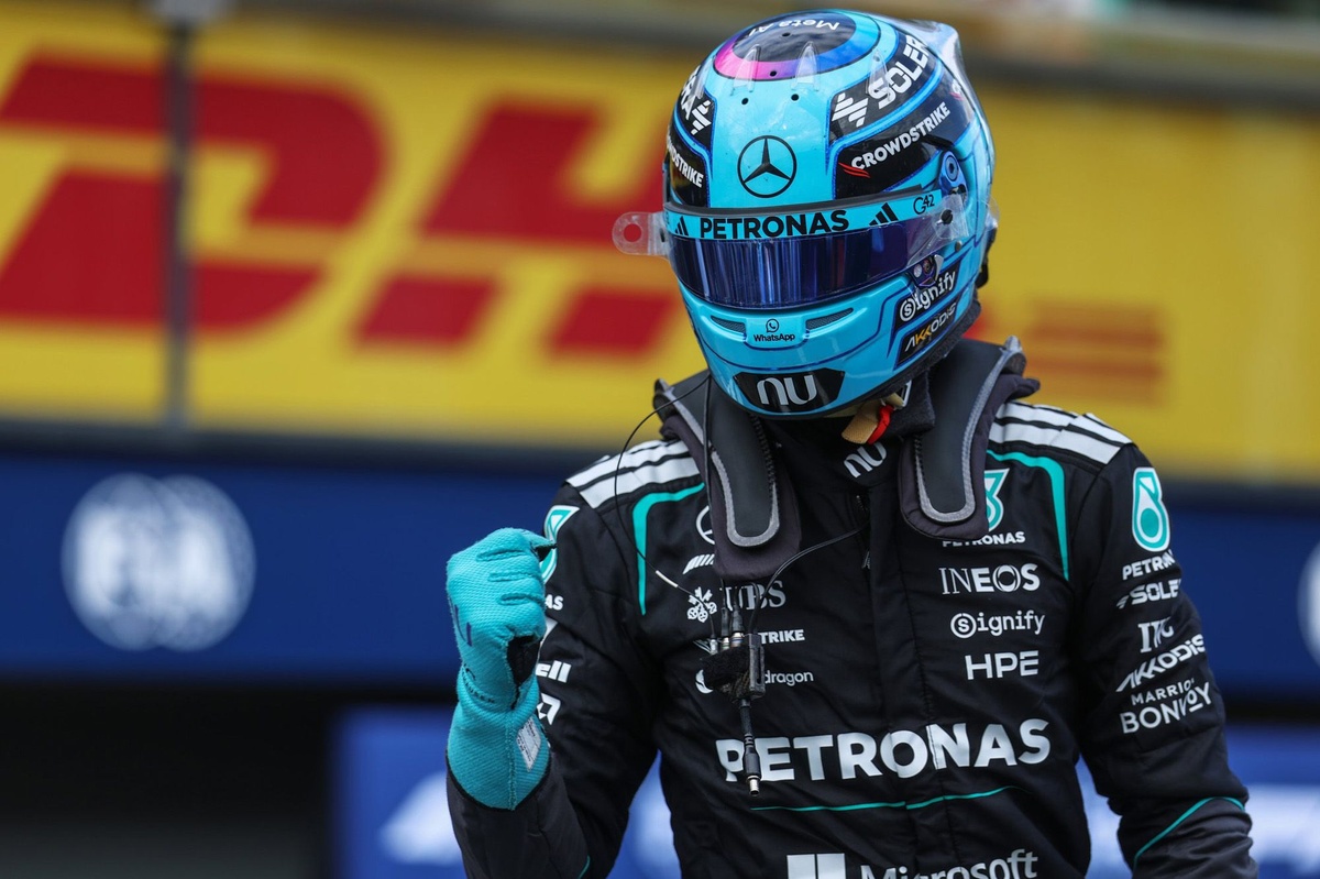 澳洲大獎賽排位賽：George Russell 獨佔鰲頭，Max Verstappen 維斯塔潘撞車出局