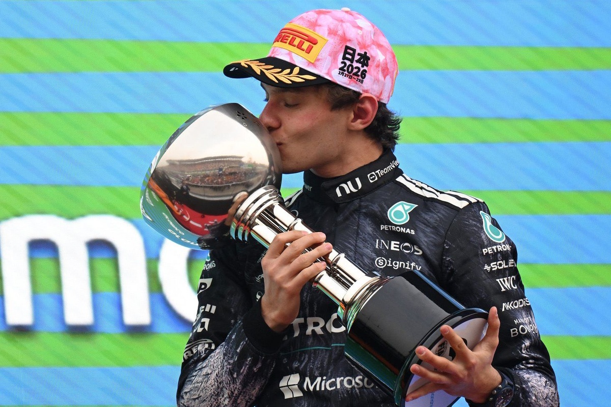 19歲天才Antonelli日本站奪冠 創F1最年輕積分榜領跑紀錄