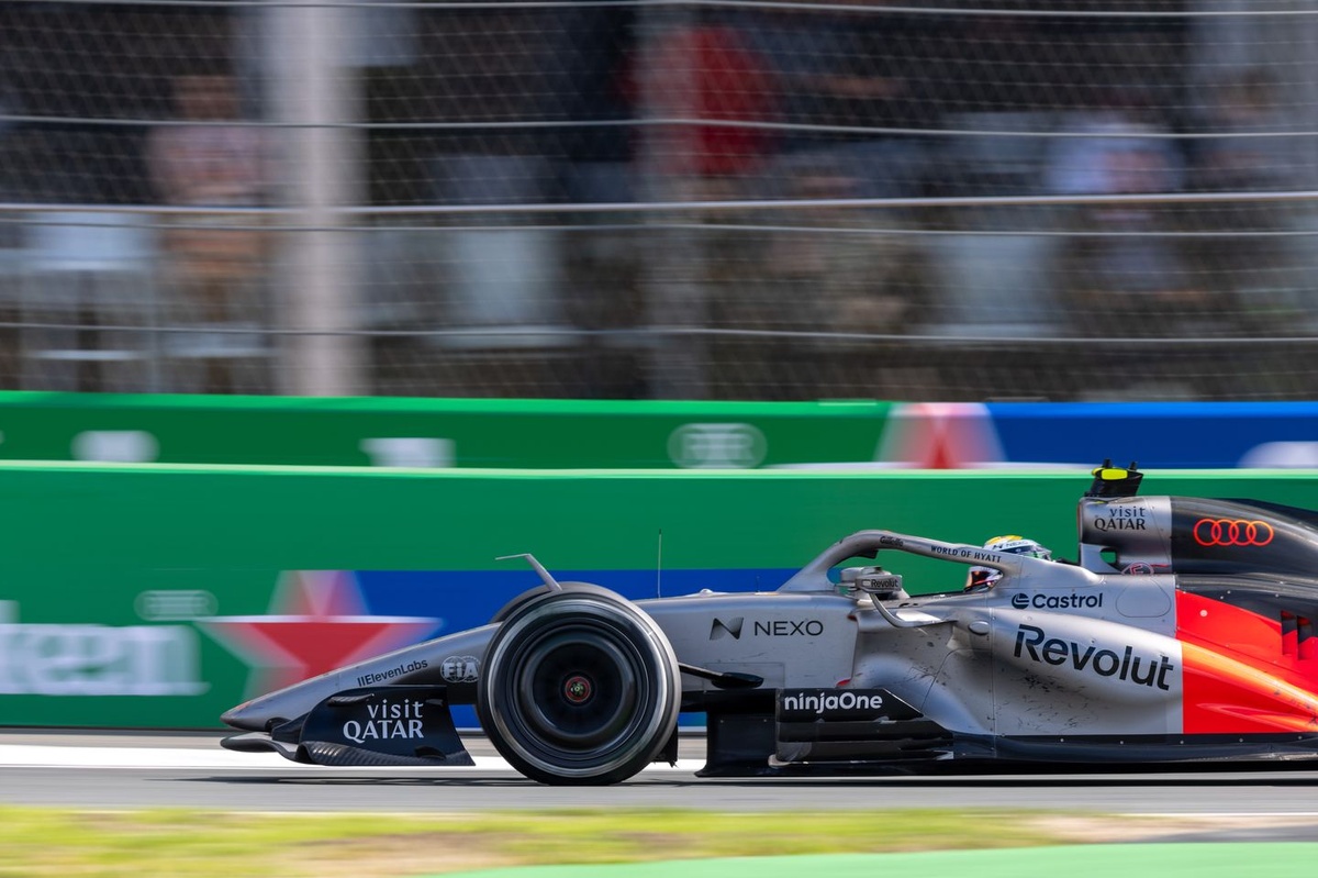 Hulkenberg 憑直覺閃過 Bortoleto　Zandvoort 幾乎釀成隊友相撞