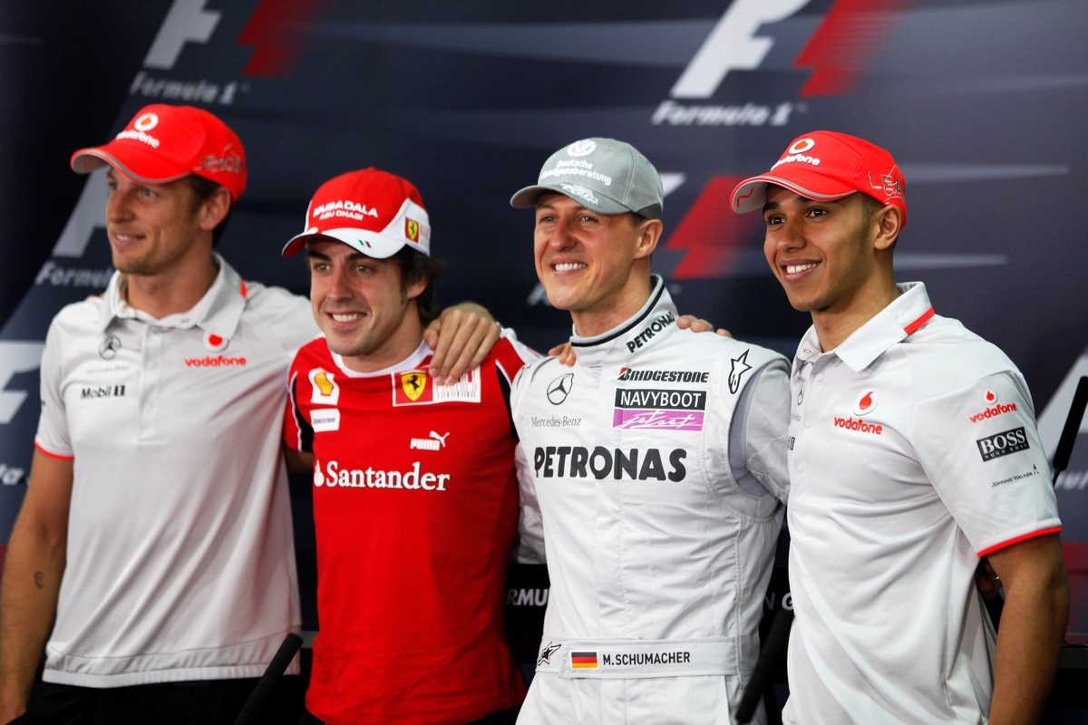 F1史上四大車神點揀？Hamilton與Schumacher並列第一成焦點