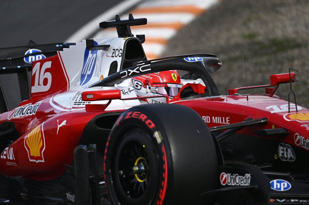 Leclerc 靠軟胎戰術奪得 Zandvoort 斯帕賽第二名