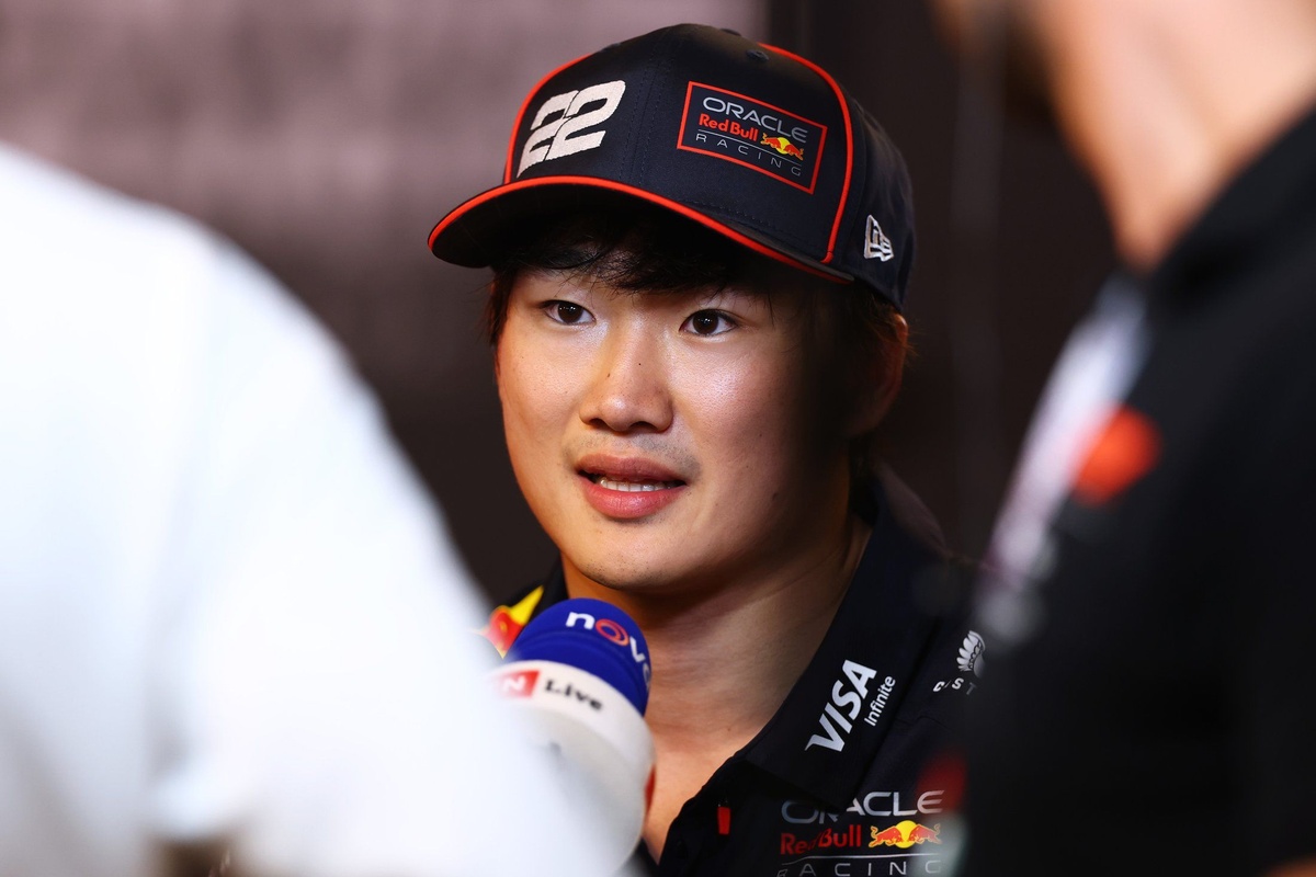 Yuki Tsunoda 駕雙冠王 RB7 亮相舊金山 Red Bull 示範活動