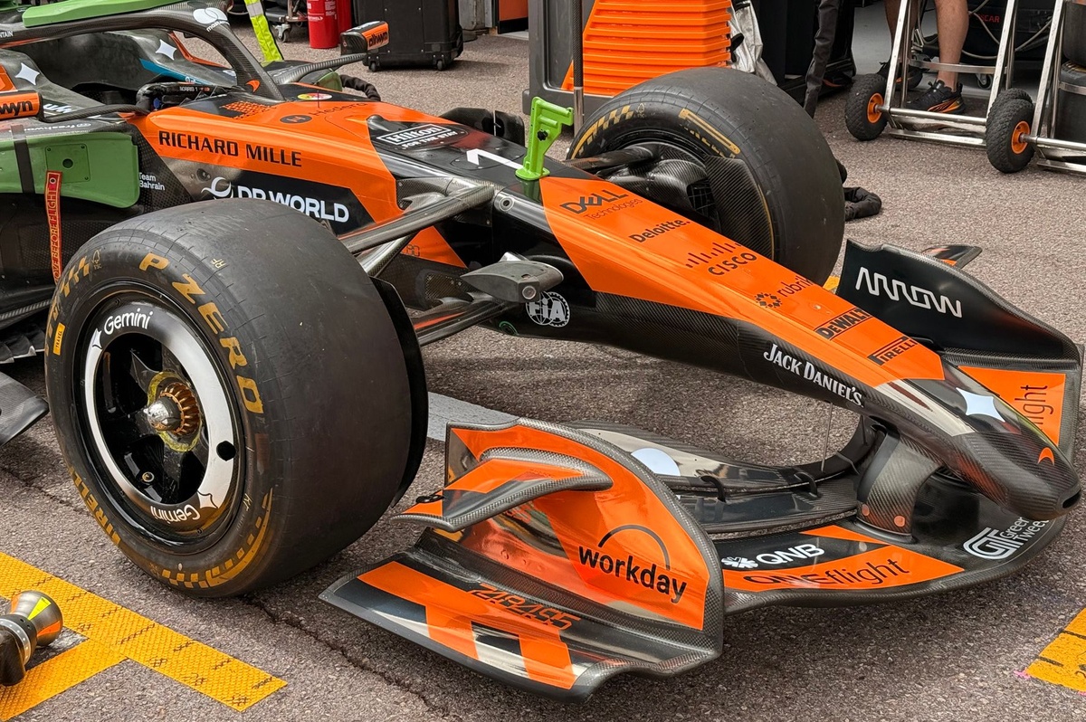 McLaren 新前翼仍需改良　摩納哥排位欠理想暴露數據落差