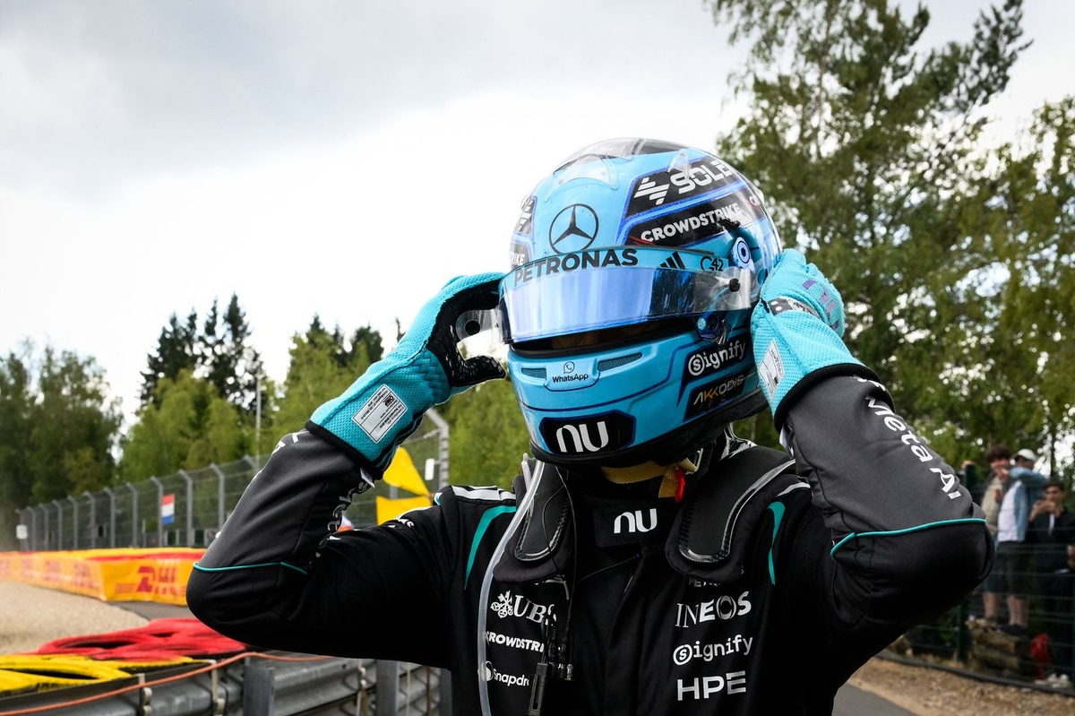 Mercedes 仍未解 Russell 能量部署問題：Belgian GP 直路失速引爭議