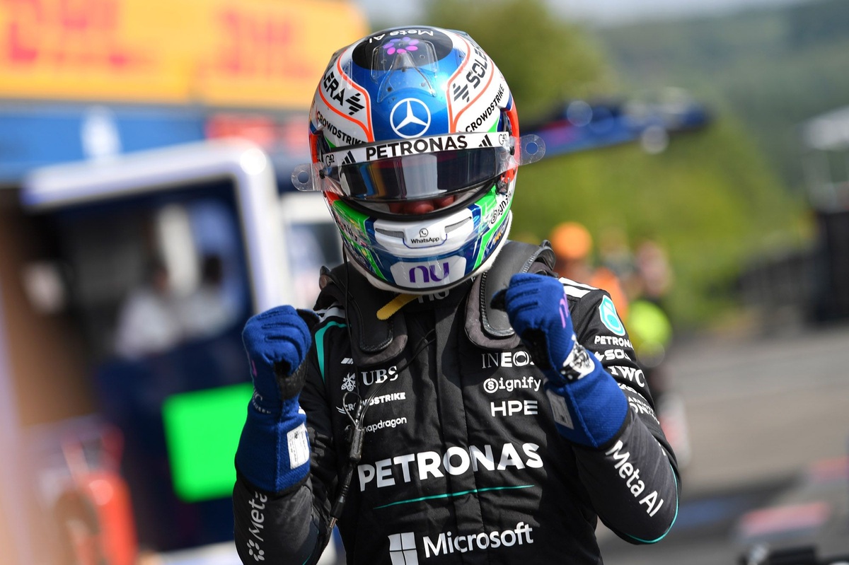 比利時GP排位賽：Antonelli 擊敗 Verstappen 奪桿位 領先0.317秒