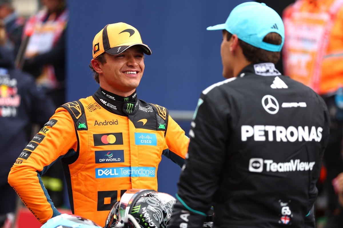 Norris 望 Mercedes 連環犯錯：笑言要靠對手「送分」追冠