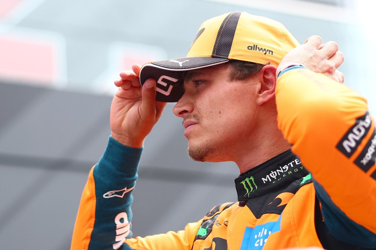 Lando Norris 駕駛 740 匹 McLaren 雨戰 Nurburgring 綠色地獄