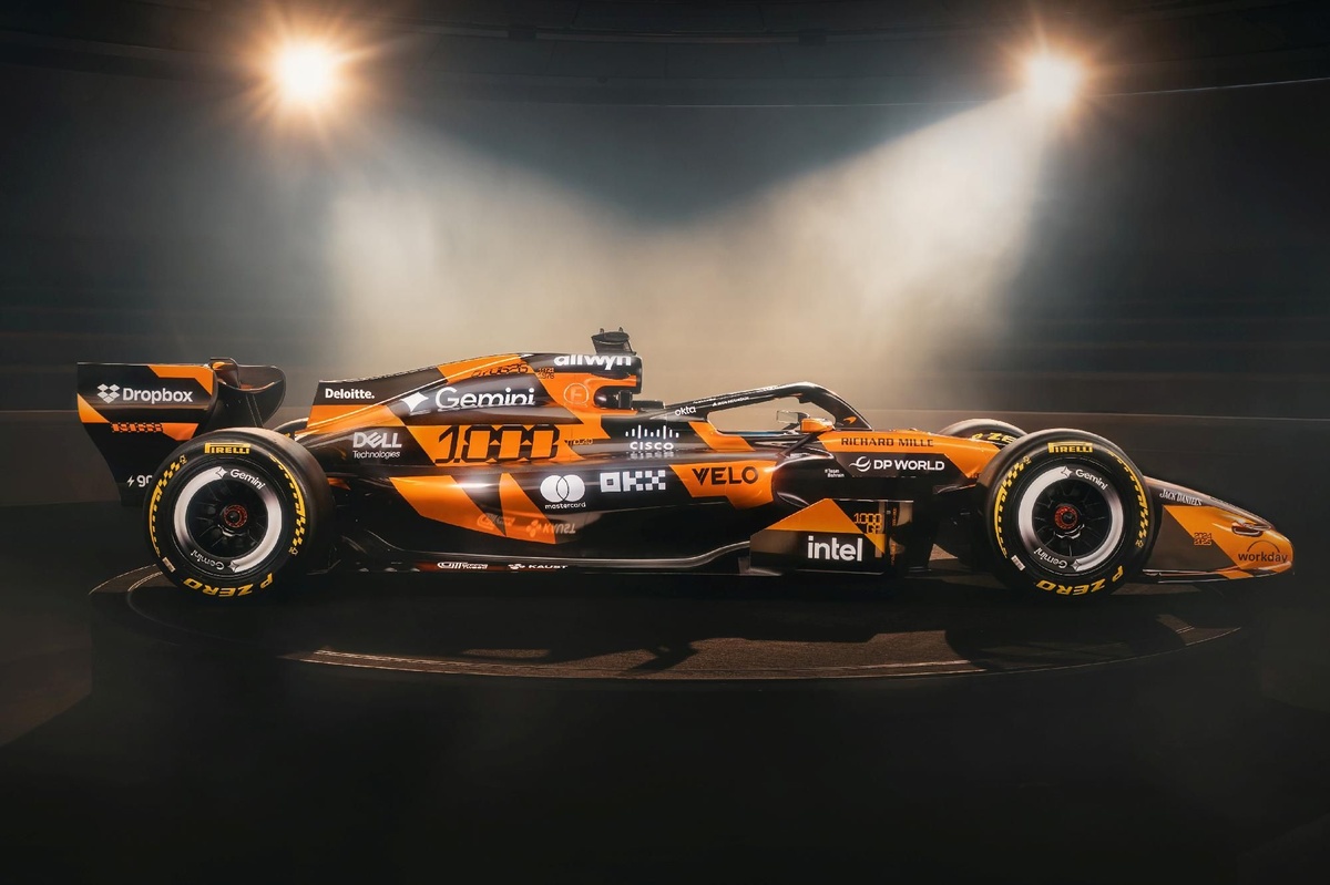 McLaren 為摩納哥站推特別塗裝　慶祝第1000場 F1 分站