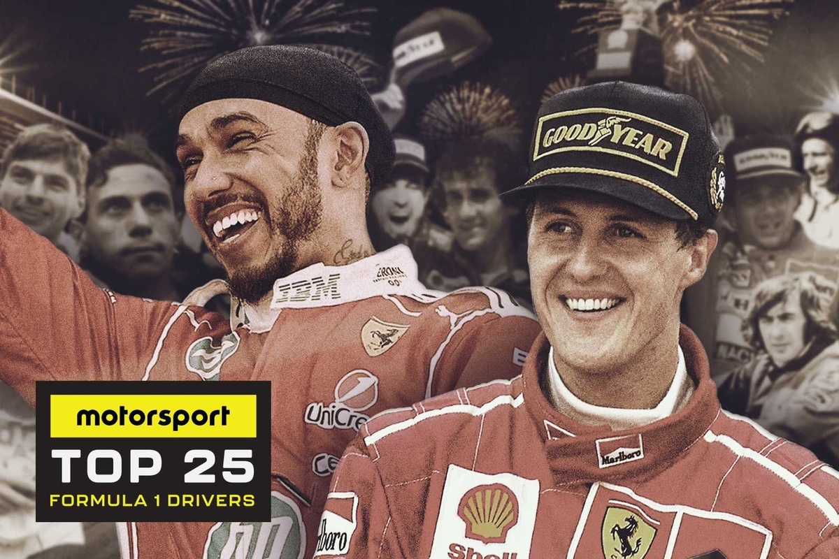Motorsport 排出 F1 歷代 25 大車手　10 位記者投票定高下