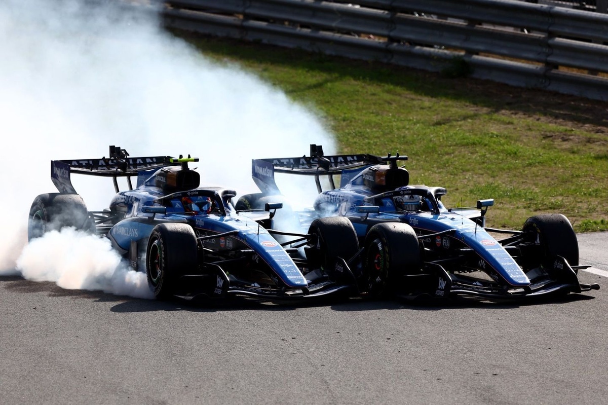 Sainz 承擔 Zandvoort 失誤責任　撞 Albon 收 10 秒罰停