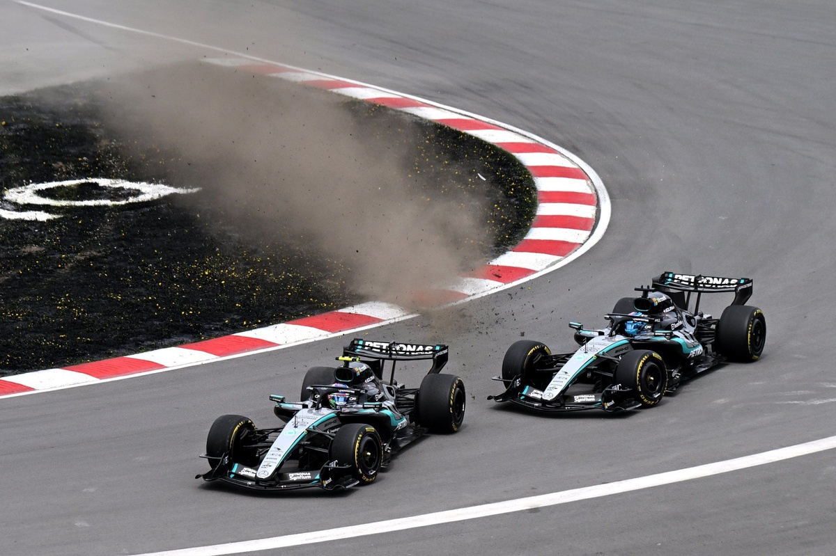 Russell加拿大衝刺賽封王　Antonelli 失誤後 Mercedes 內戰升溫