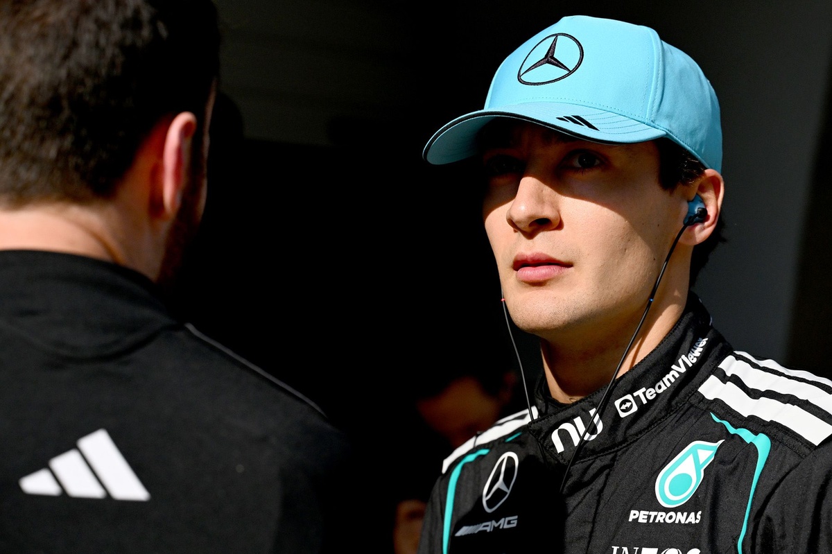 Russell 中國大獎賽前解釋黑眼原因：Mercedes 影片曝光奇特事件