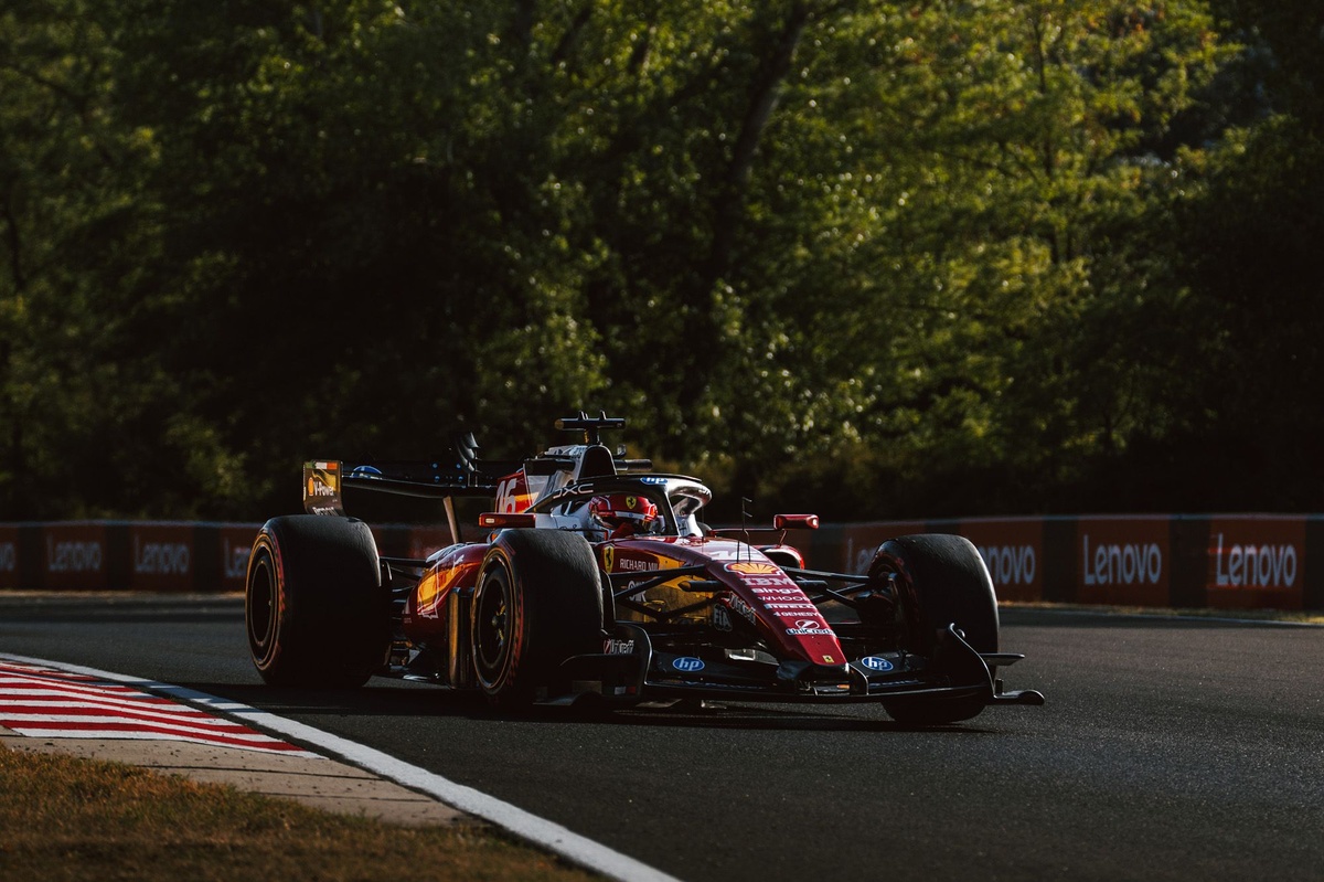Leclerc 預期優勢難延續　Ferrari 匈牙利練習賽領先後保持審慎