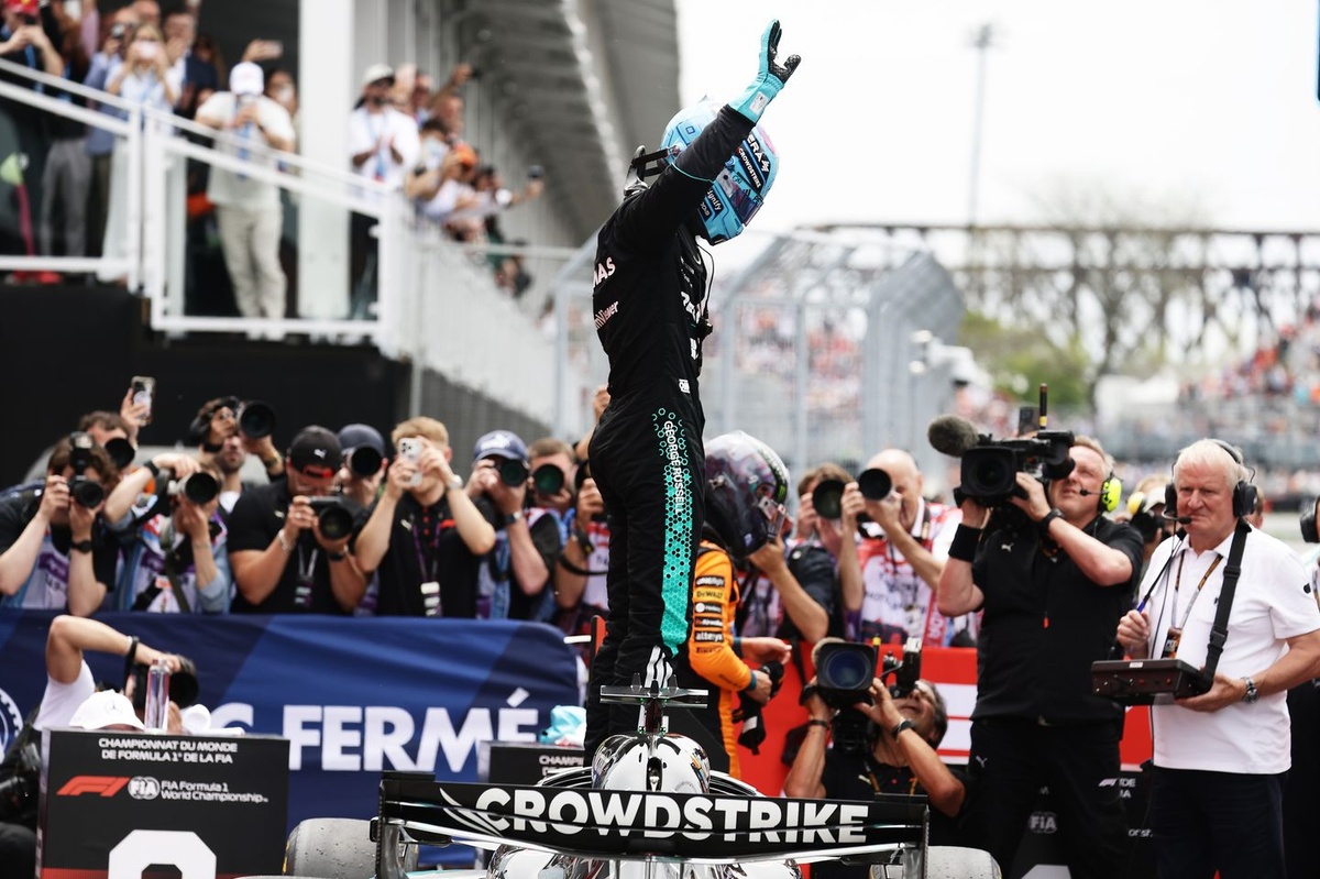 Russell 最後一擊力壓 Antonelli　加拿大站奪 Pole