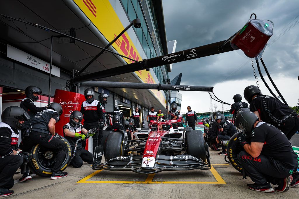 F1進站維修 pit stop
