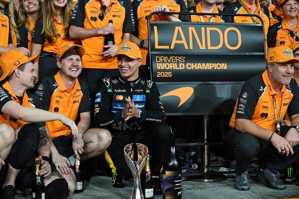 Lando Norris榮登《時代》2026百大最具影響力人物 成唯一現役F1車手