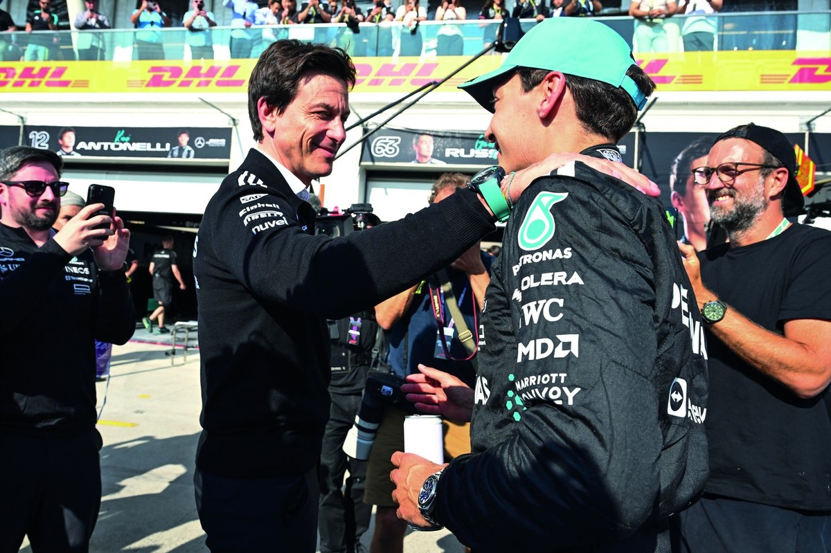 Russell 透露與 Toto Wolff 深厚關係　Mercedes 爭冠路上更見信任