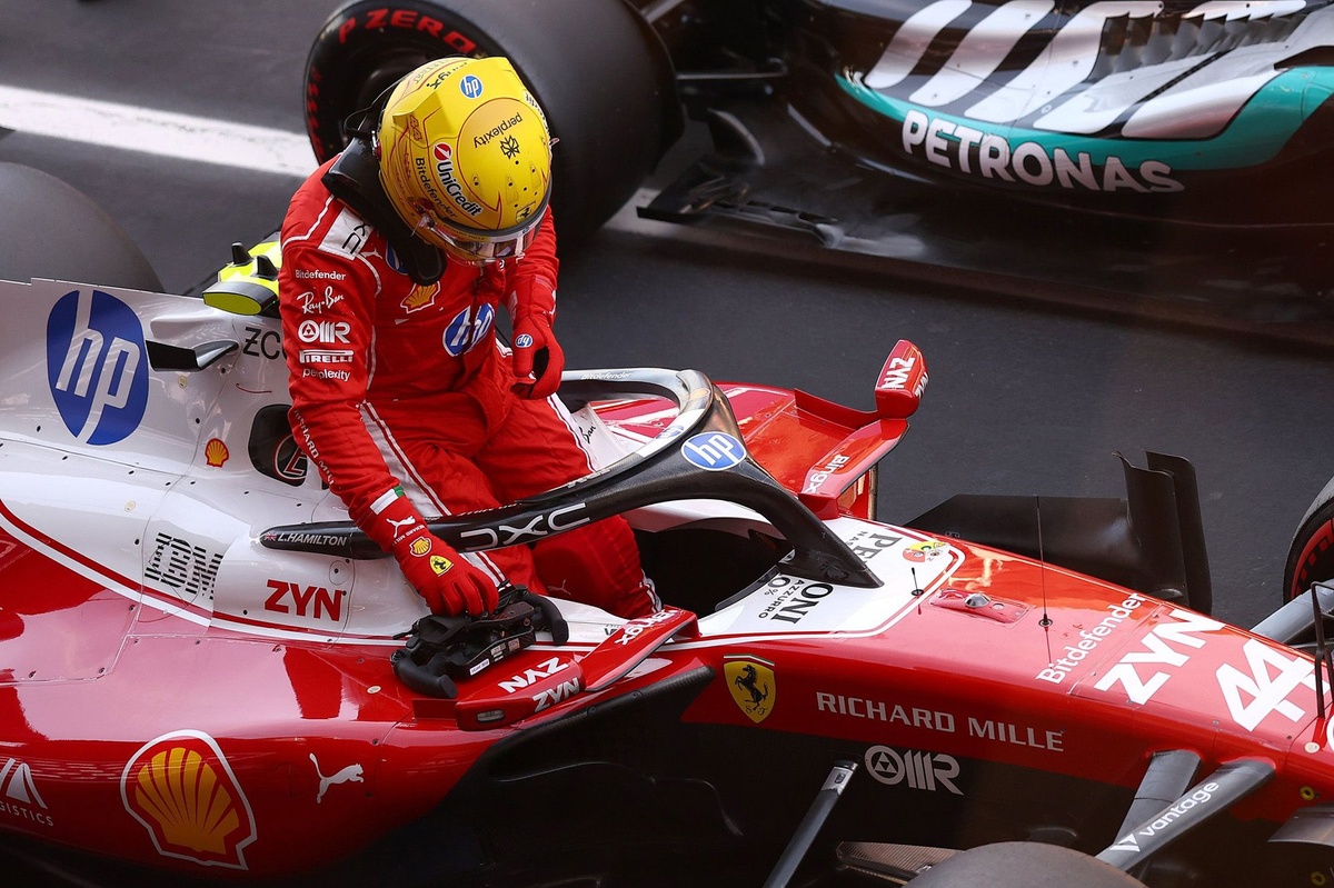 Hamilton 首奪 Ferrari 分站勝利：直言夢想成真
