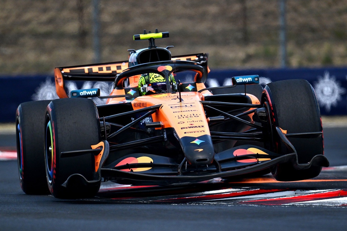Hungarian GP排位賽：Lando Norris險勝Lewis Hamilton奪得首位