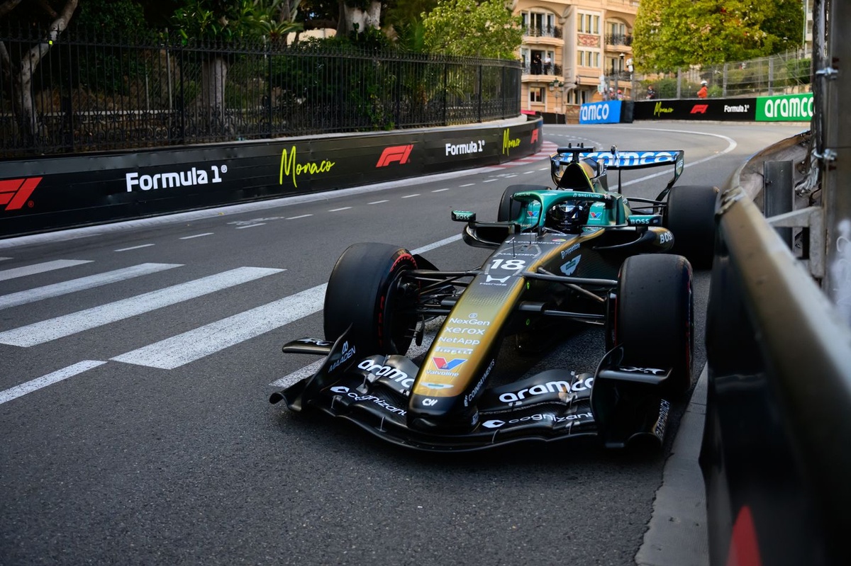 Lance Stroll 摩納哥撞牆退賽　指引擎煞車問題把他推向護欄