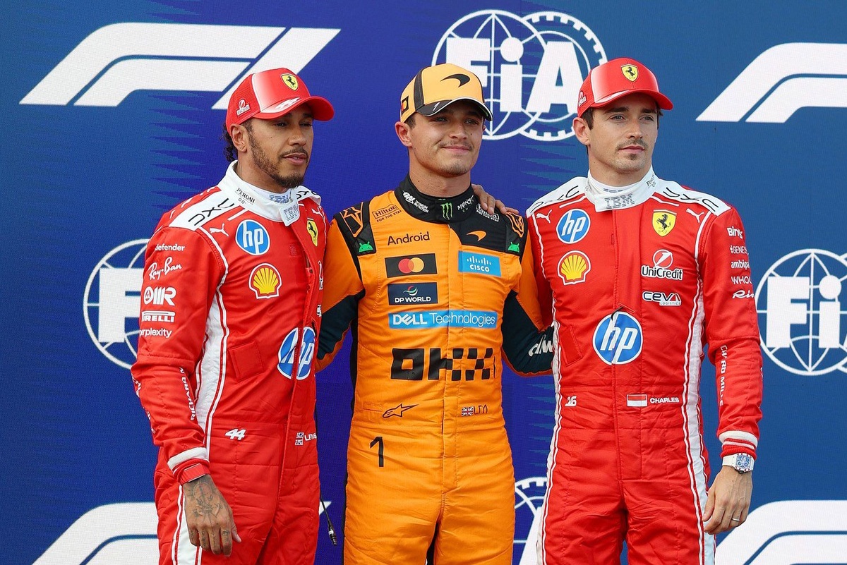 2026年匈牙利站排位結果出爐：Norris 佔據頭位，Hamilton 與 Leclerc 緊隨其後