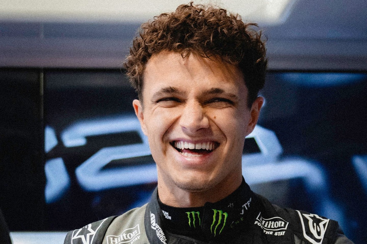 世界冠軍歸鄉 Lando Norris 重返母校勵志學童