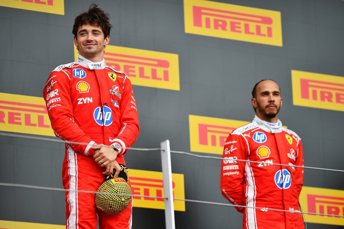 Leclerc 惡搞 Hamilton　Ferrari 影片網上瘋傳