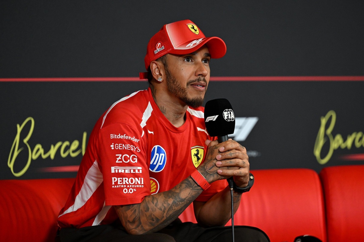 Hamilton 巴塞隆拿奪 Ferrari 首勝後現身米蘭時裝週